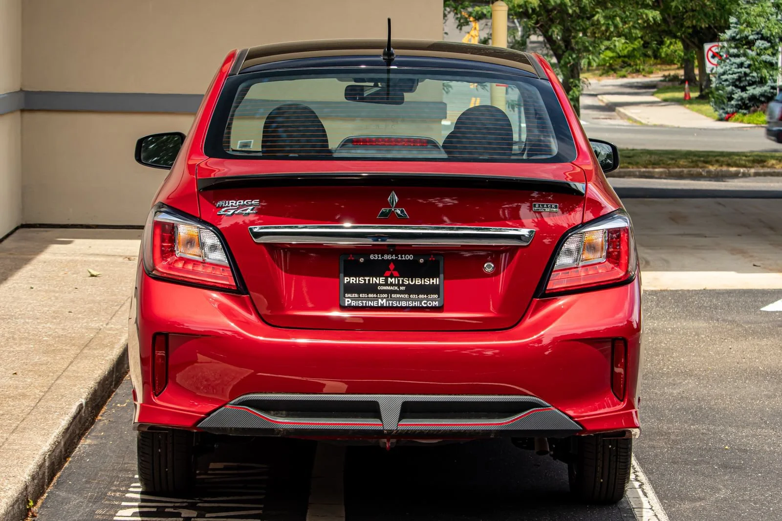 New 2024 Red Mitsubishi Black Edition image 7