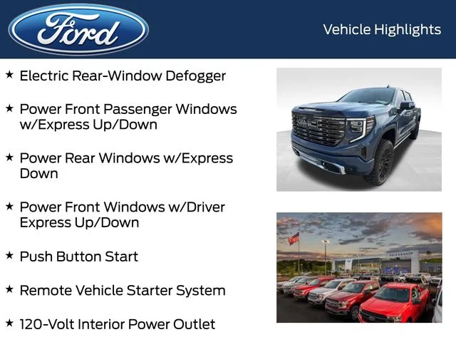 Used 2025 Blue GMC Denali Ultimate image 8