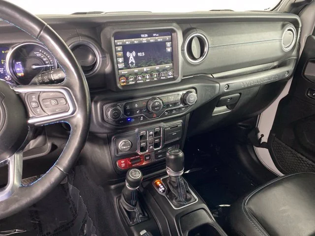 Used 2022 White Jeep Unlimited Rubicon 4xe image 31