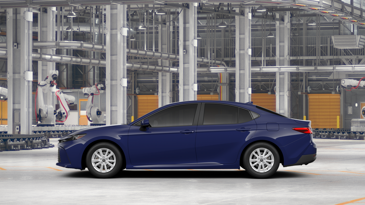 New 2026 Reservoir Blue Toyota LE image 4
