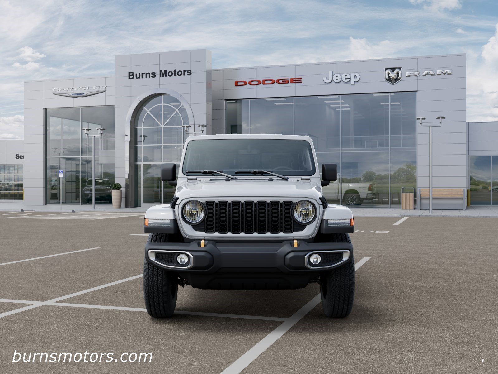 New 2026 Bright White Clear-Coat Exterior Paint Jeep 85th Anniversary Edition image 6