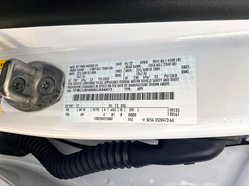 Used 2022 White Ford SEL image 37