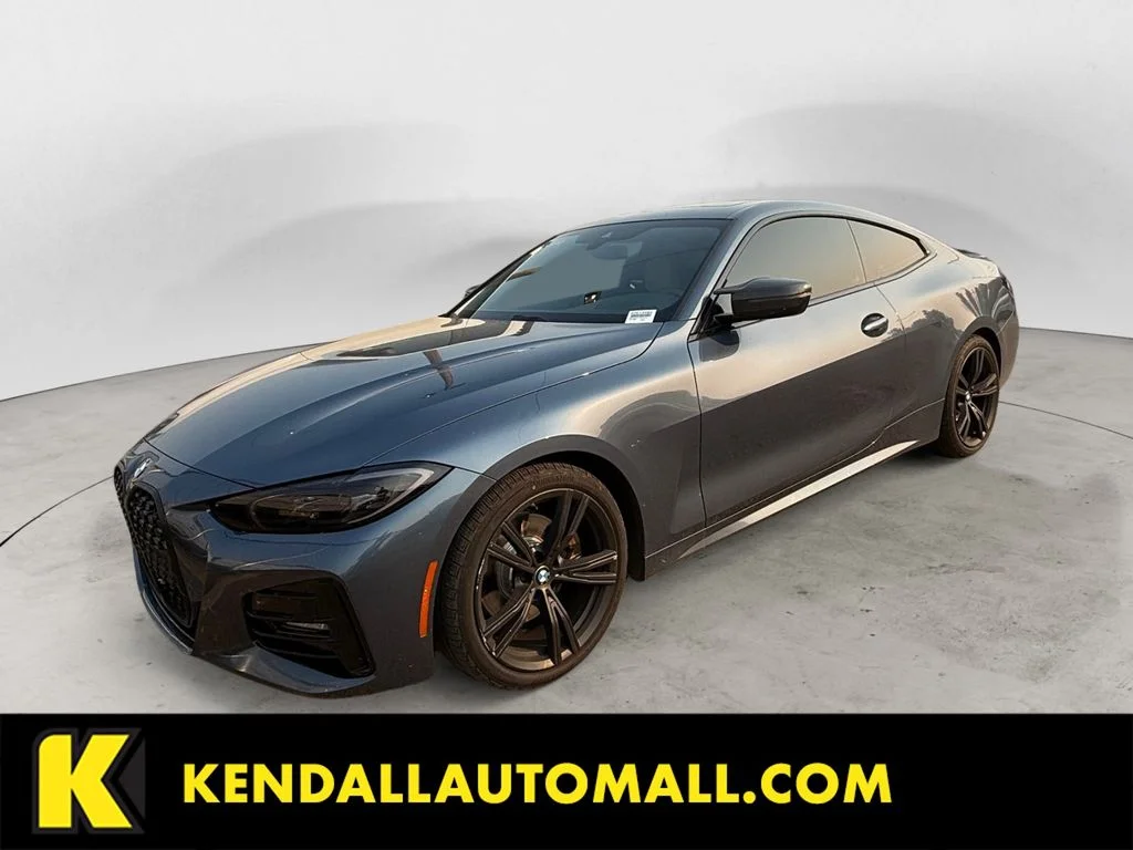 Used 2021 Blue BMW 430i image 1