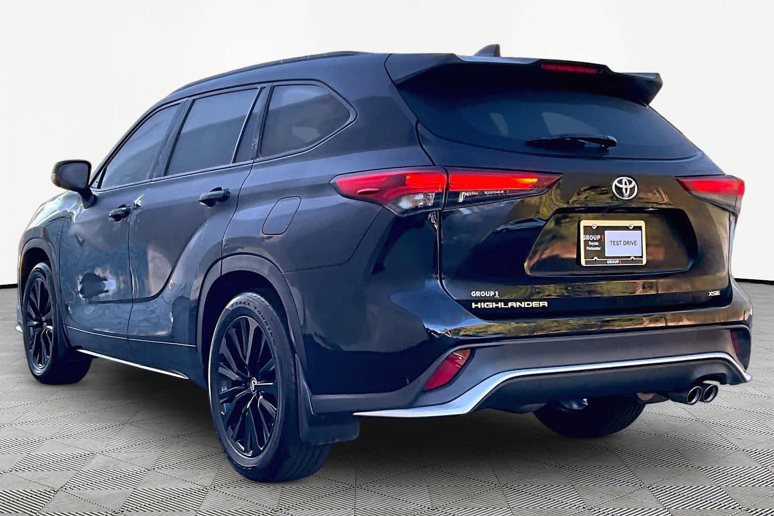 Used 2024 Midnight Black Metallic Toyota XSE image 12