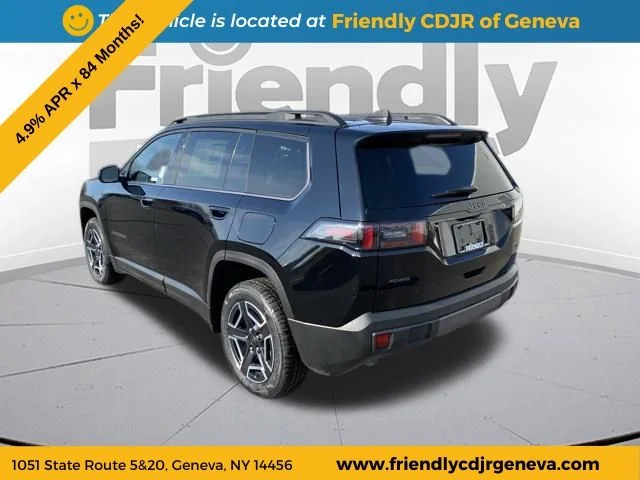 New 2026 Diamond Black Crystal Pearl-Coat Exterior Paint Jeep Laredo image 6