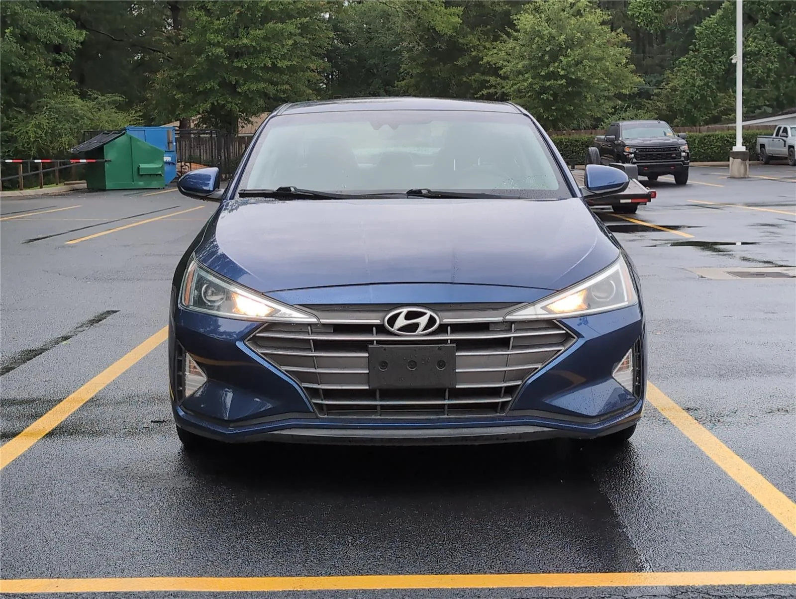 Used 2020 Lakeside Blue Hyundai SEL image 10