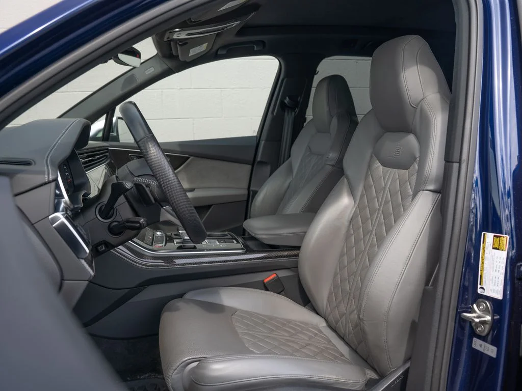Used 2020 Blue Audi Premium Plus image 5