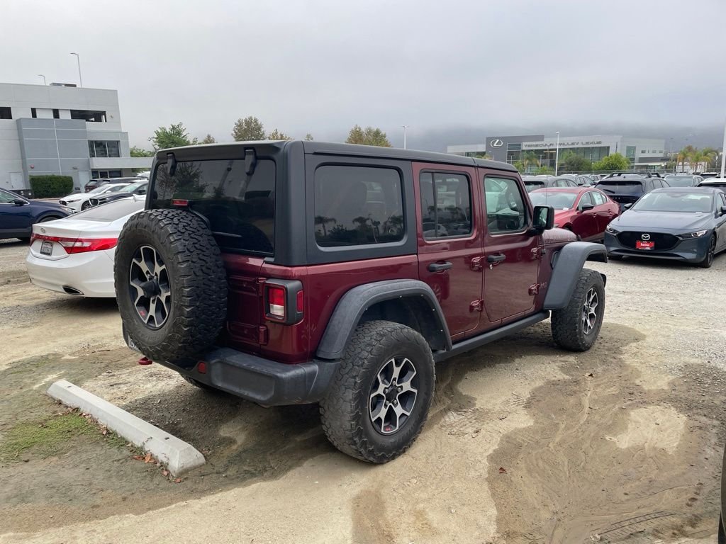 Used 2021 Snazzberry Pearlcoat Jeep Unlimited Rubicon image 8