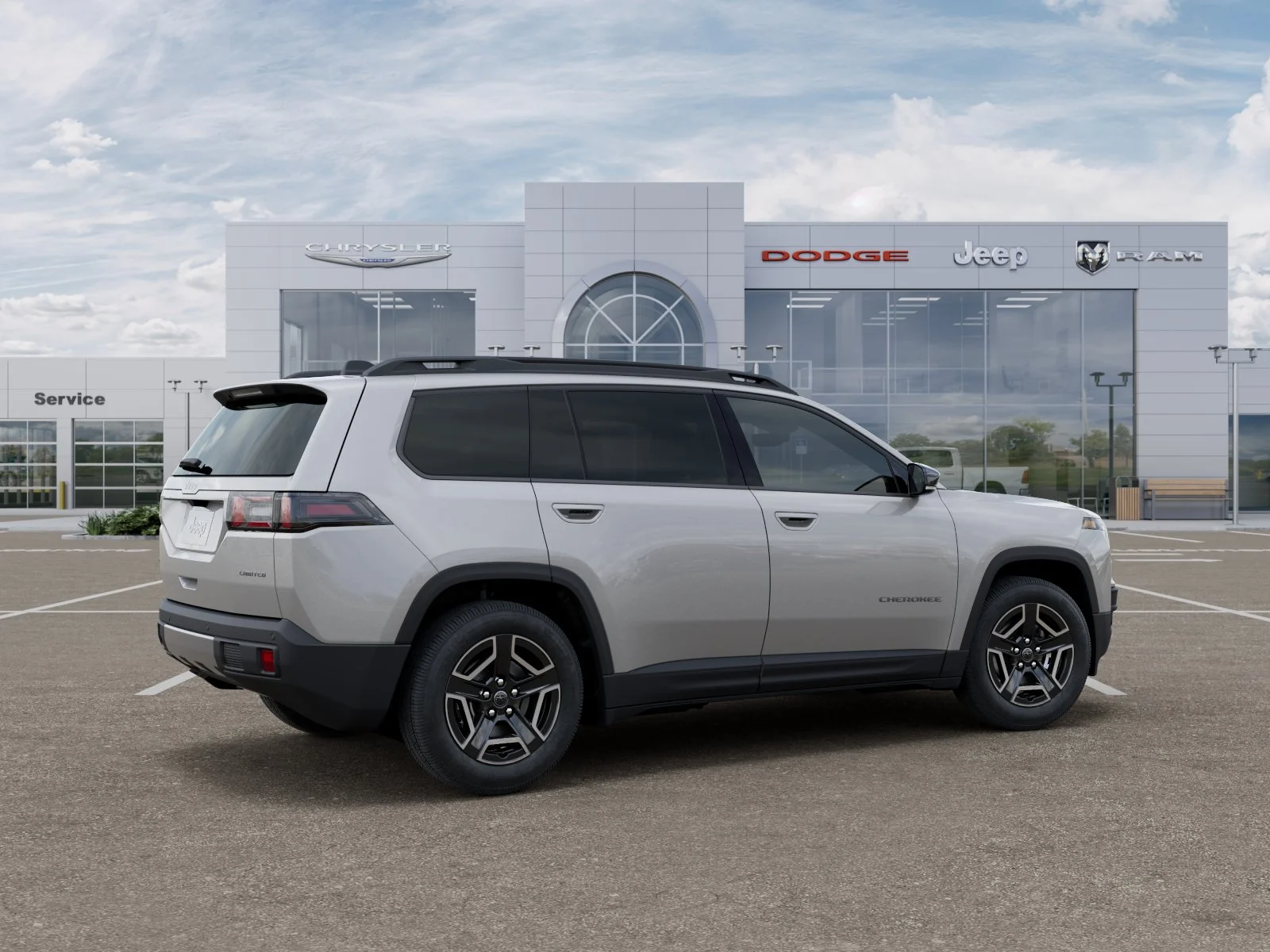 New 2026 Silver Zynith Clear-Coat Exterior Paint Jeep Limited image 28
