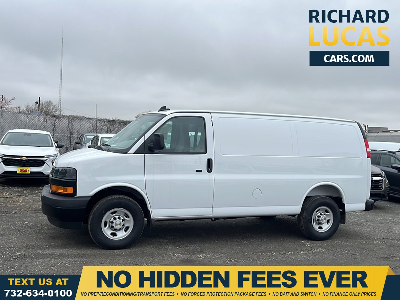 Summit White 2025 Chevrolet Express Cargo 2500 RWD Van Rear-Wheel Drive