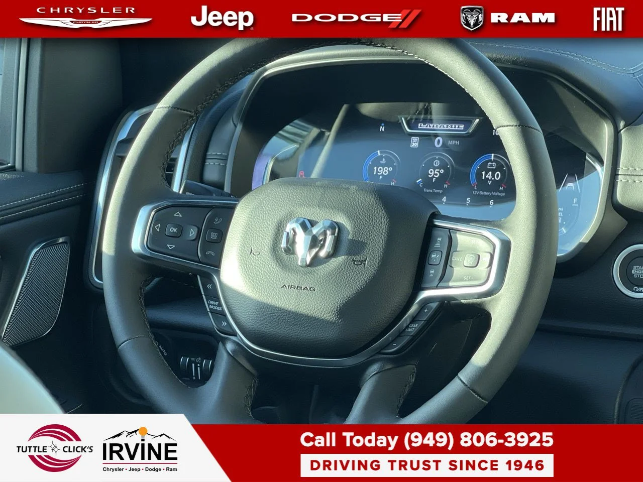 New 2027 Molten Red Pearl-Coat Exterior Paint RAM Laramie image 21