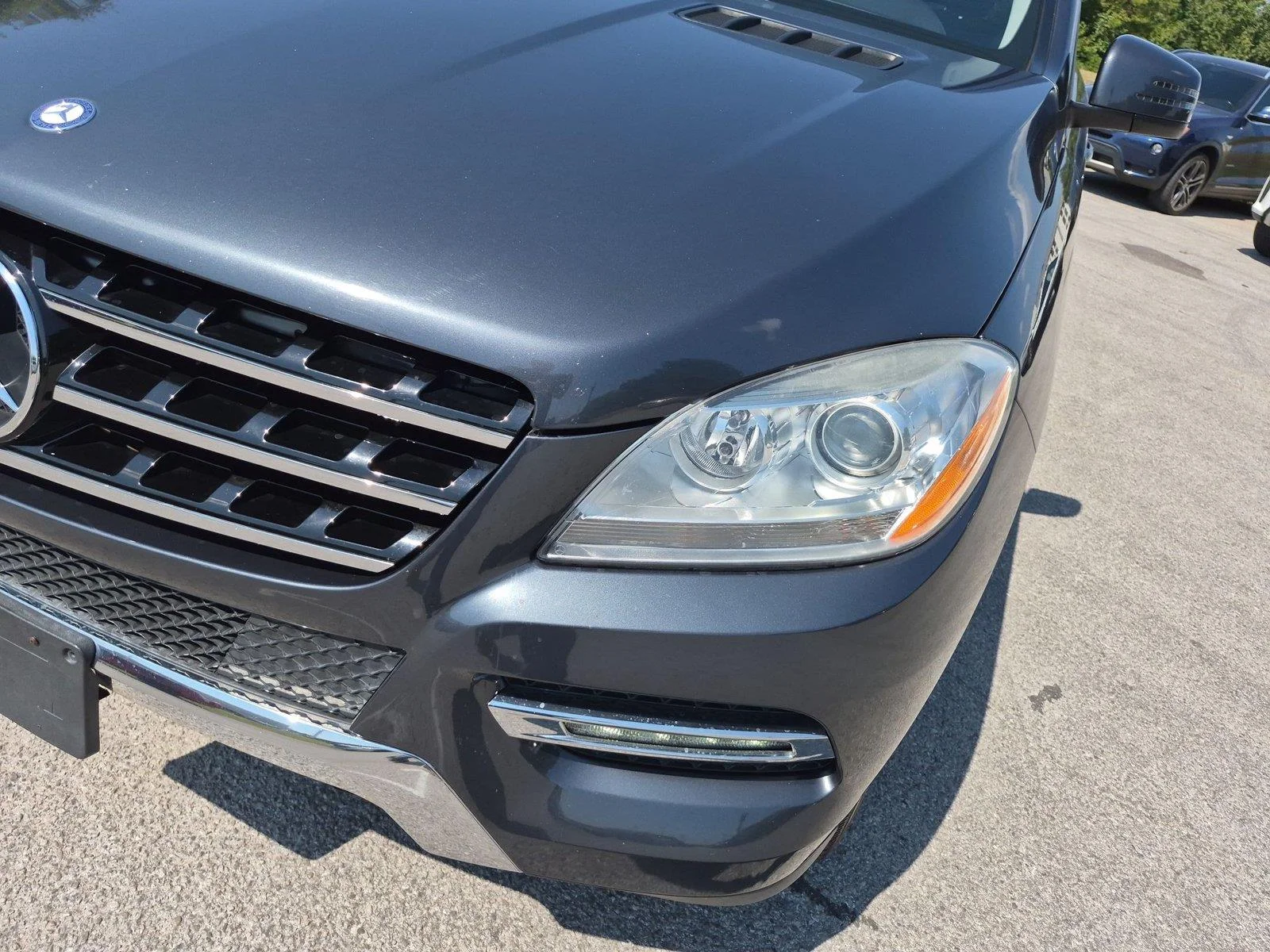 Used 2015 Steel Gray Metallic Mercedes-Benz ML 350 image 9
