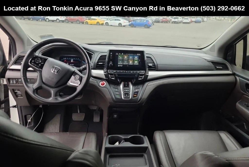 Used 2020 Platinum White Pearl Honda EX-L image 8