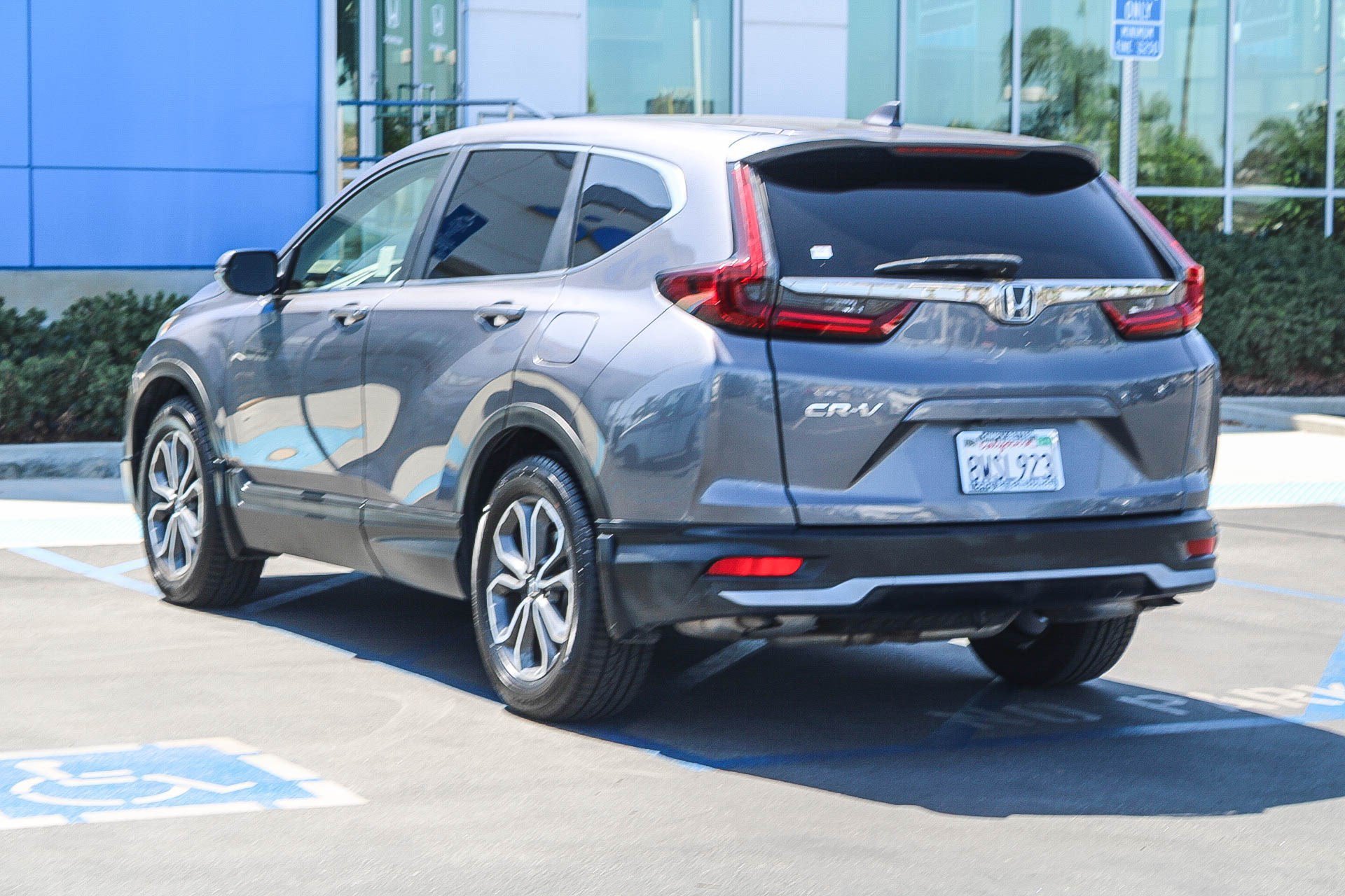 Certified Used 2021 Modern Steel Metallic Honda EX image 8