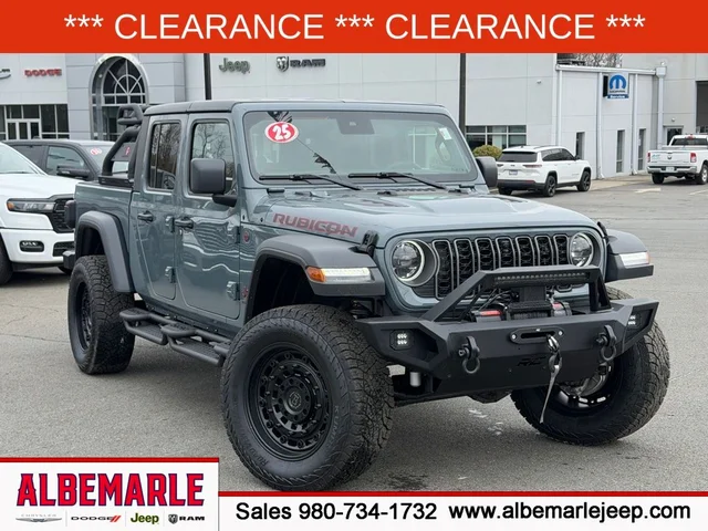 2025 Jeep Gladiator 2025 Jeep Gladiator Rubicon 4D Crew Cab