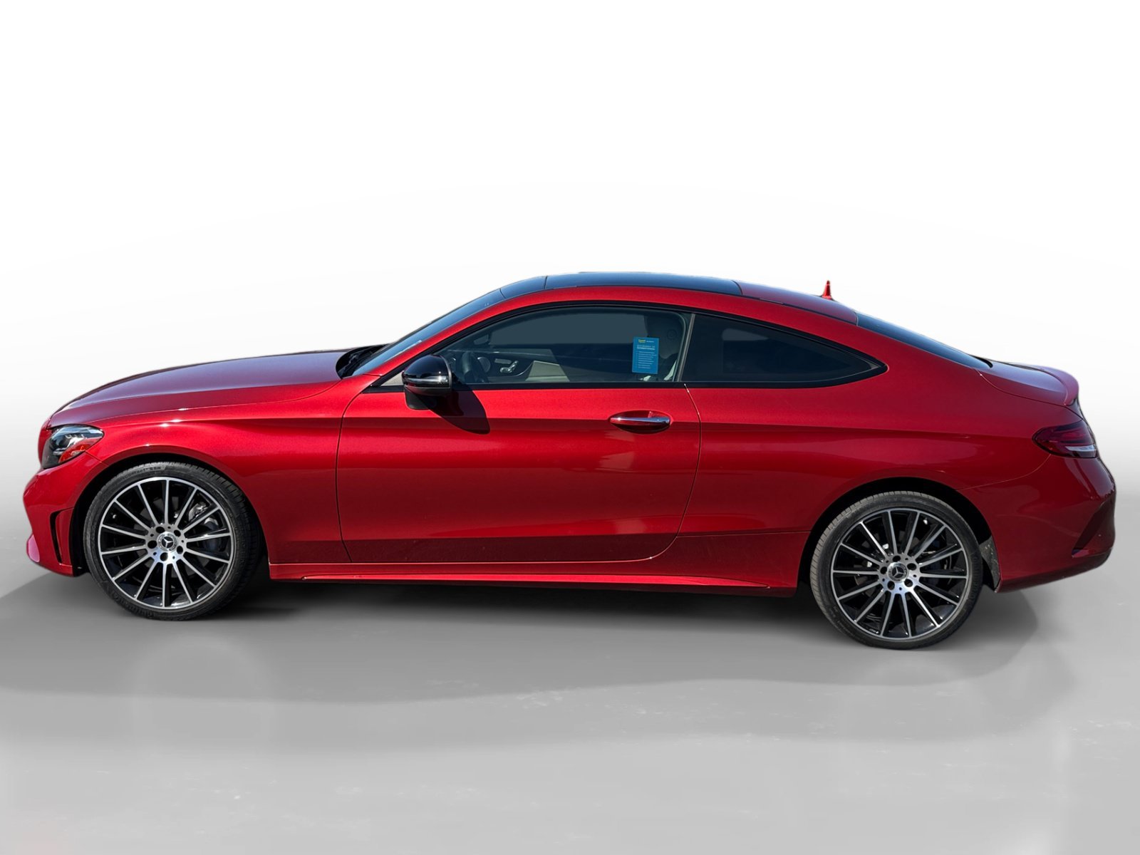 Used 2021 designo Cardinal Red Metallic Mercedes-Benz C 300 image 2