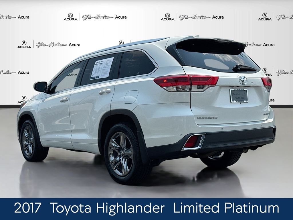 Used 2017 White Toyota Limited Platinum image 5
