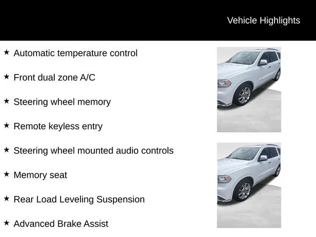 Used 2016 White Dodge Citadel image 8