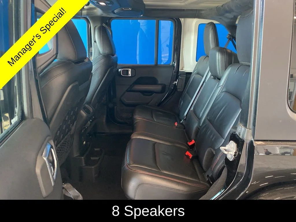 Used 2018 Black Jeep Unlimited Rubicon image 12