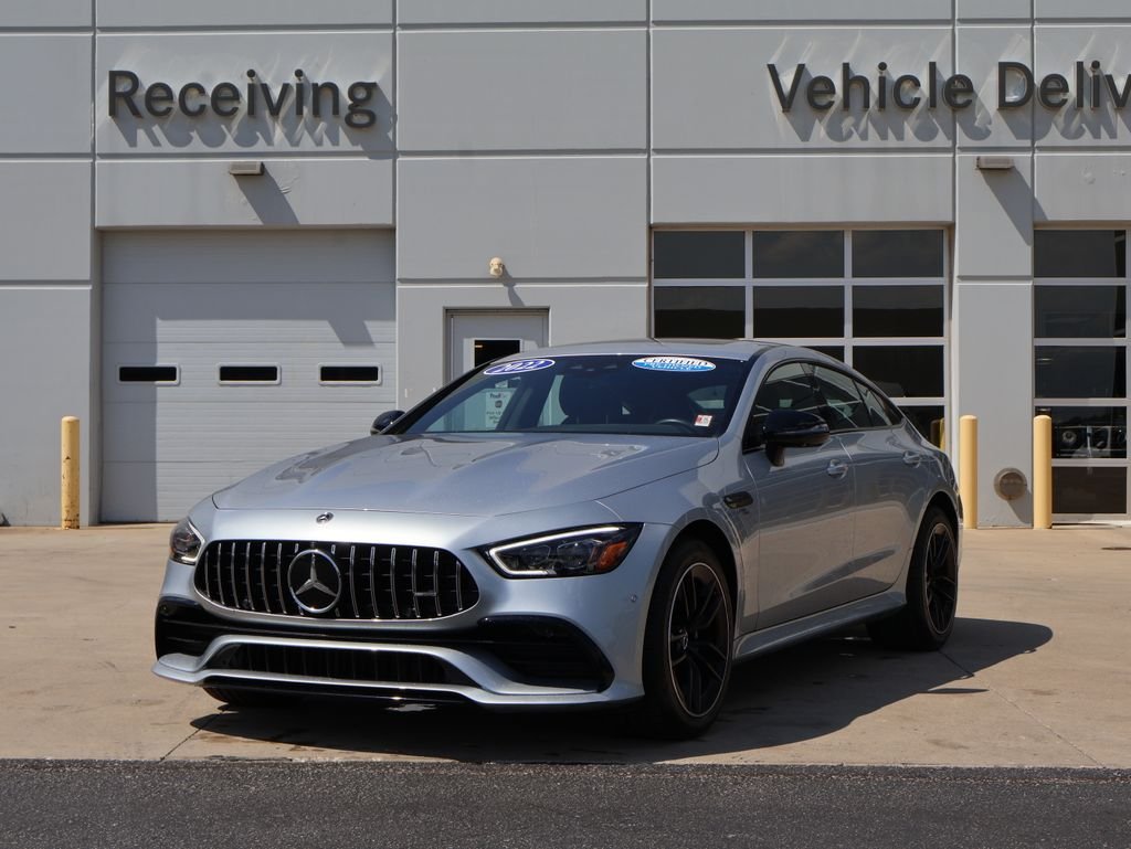 Used 2022 Cirrus Silver Metallic Mercedes-Benz Base image 3