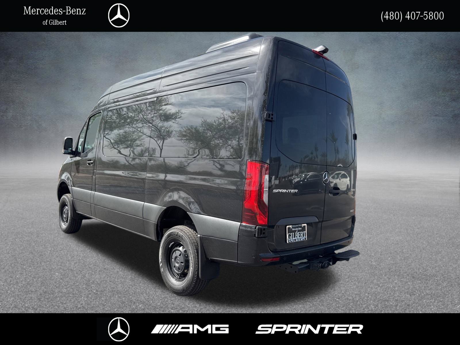 New 2026 Obsidian Black Metallic Mercedes-Benz Passenger 144 WB image 4