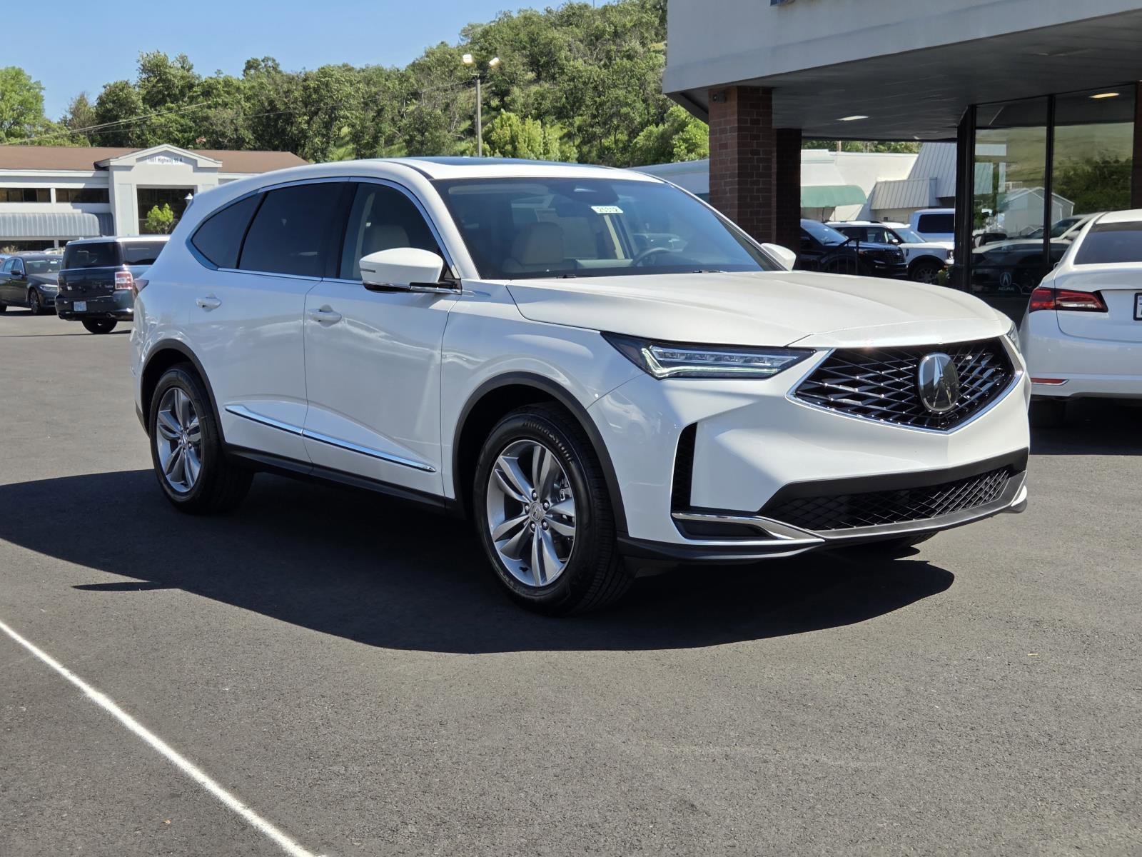 New 2026 Platinum White Pearl Acura AWD image 3