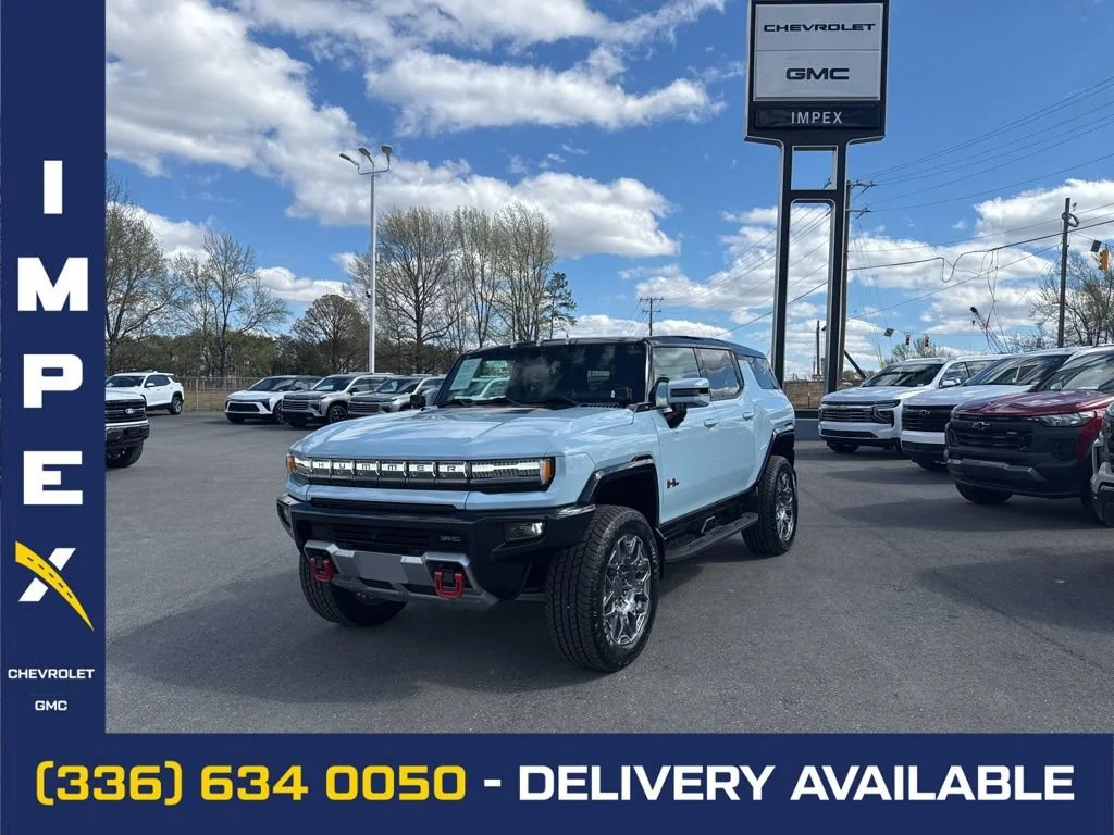 Tide Metallic (Ice Blue) 2024 GMC Hummer EV SUV 3X AWD SUV / Crossover All-Wheel Drive