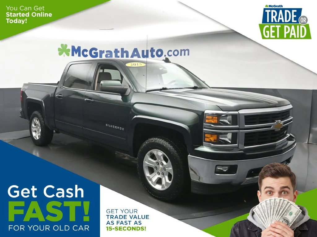 Used 2015 Green Chevrolet LT image 1