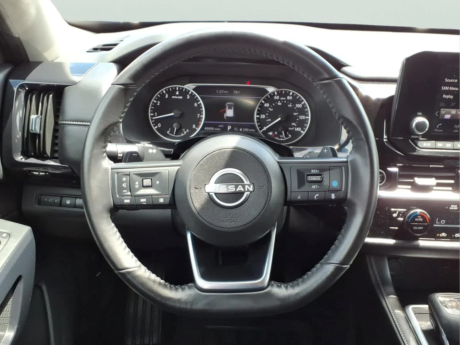 Used 2024 Deep Ocean Blue Pearl Nissan SV image 18