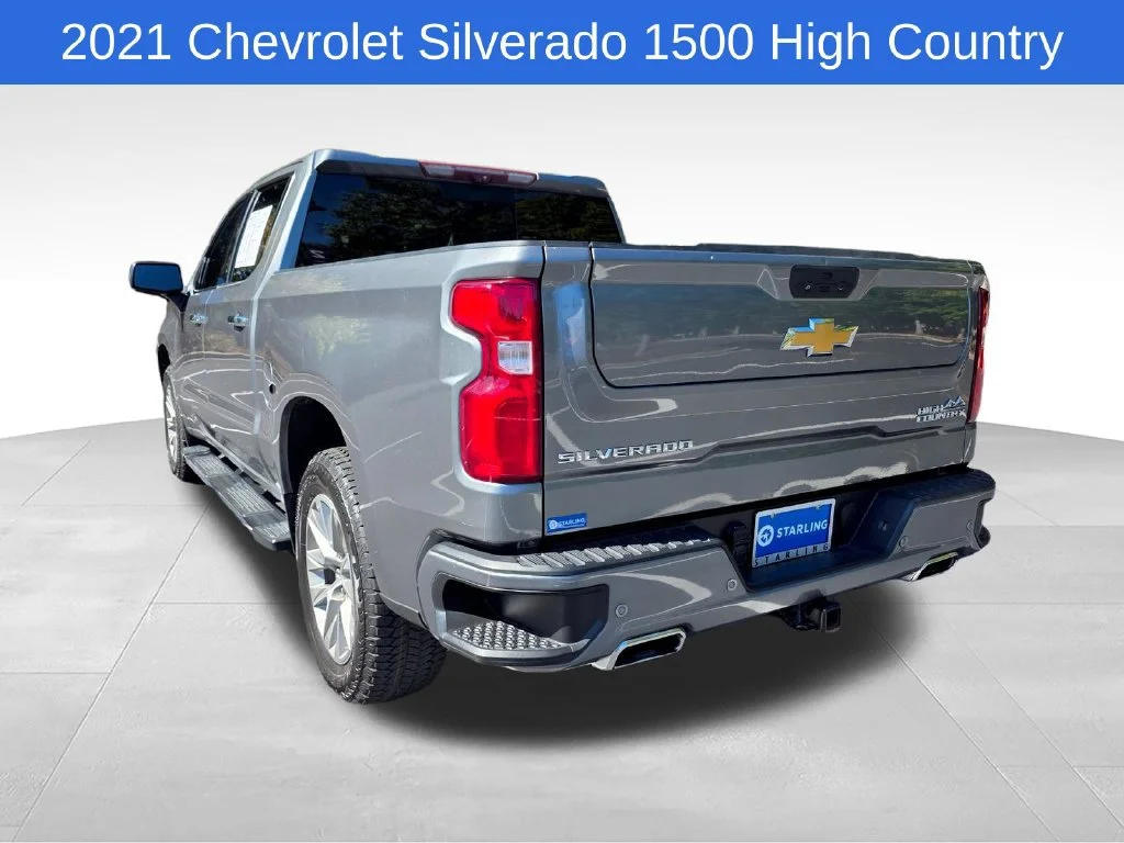 Used 2021 SATIN STEEL METALLIC Chevrolet High Country image 7