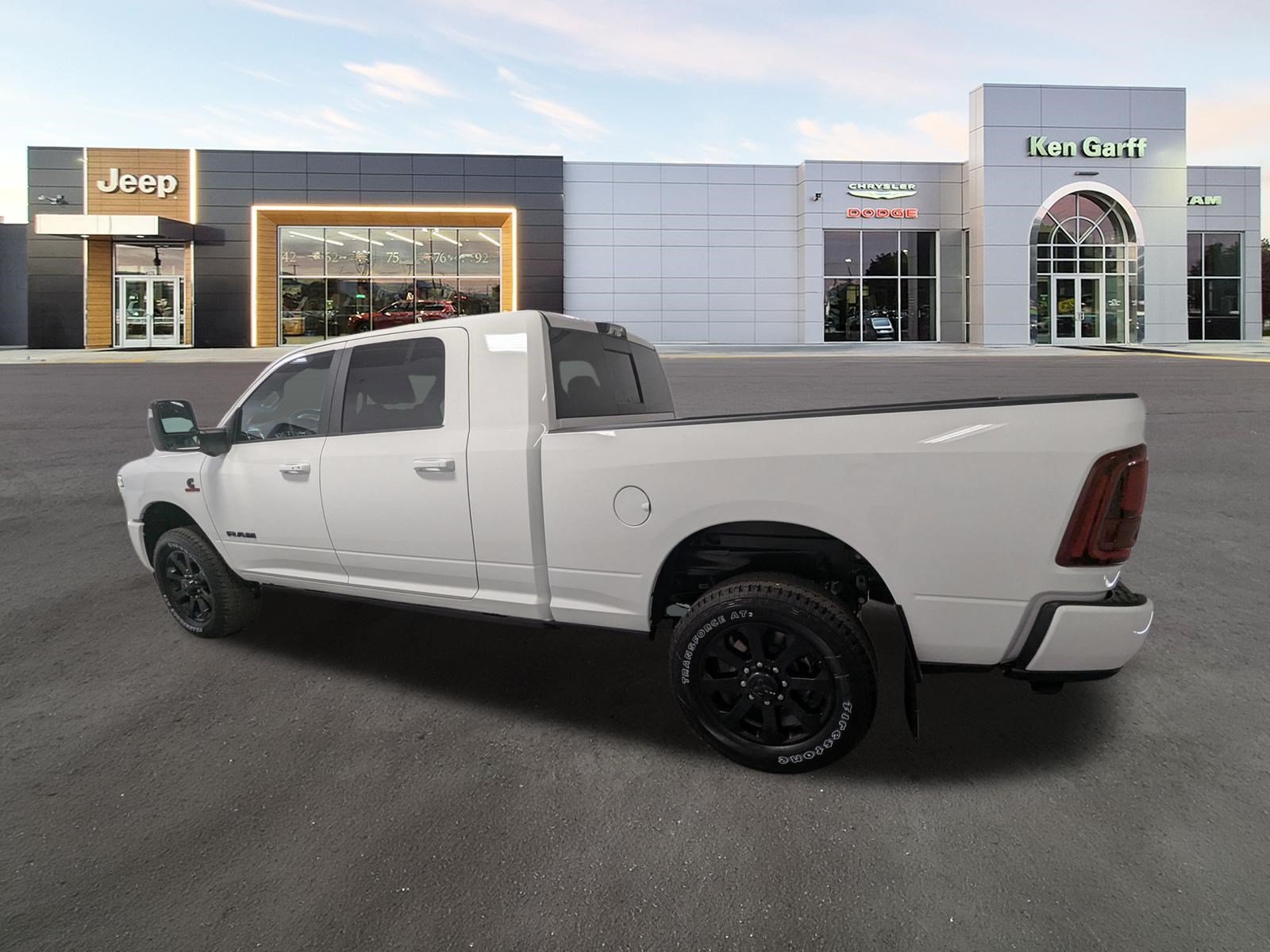 New 2026 Bright White Clear-Coat Exterior Paint RAM Laramie image 8