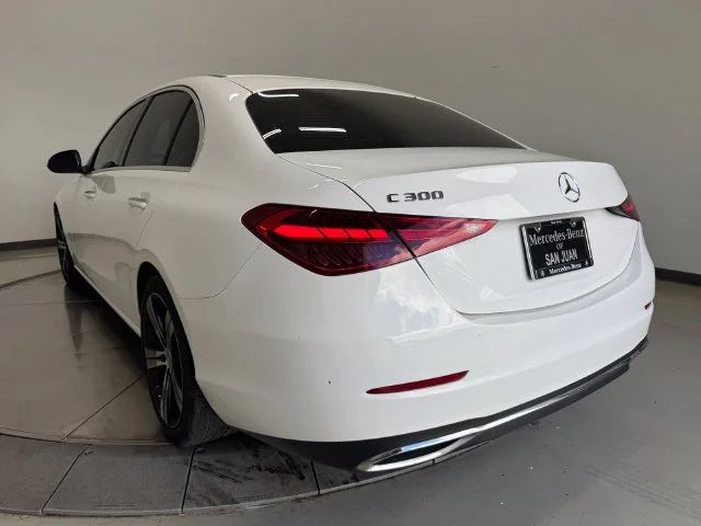 Used 2022 White Mercedes-Benz C 300 image 9