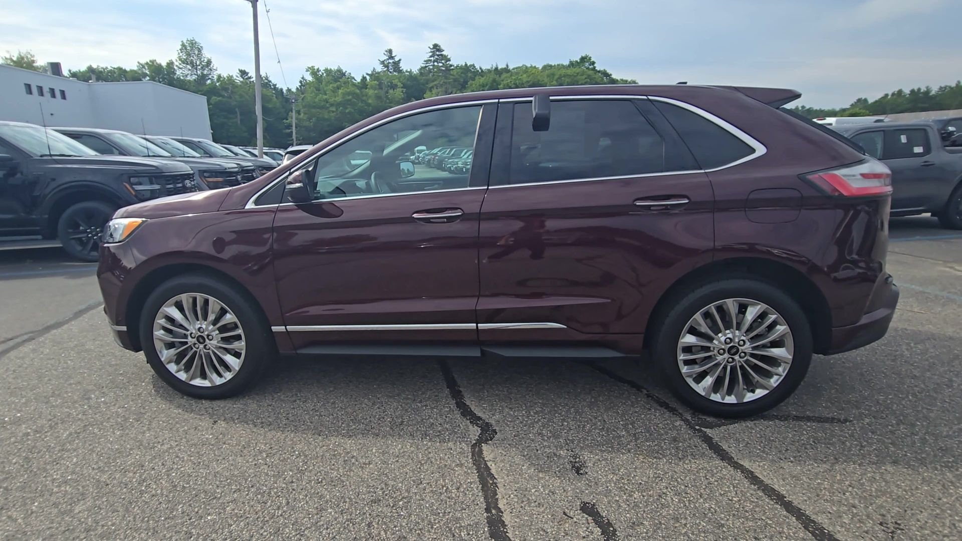 Used 2024 Burgundy Ford Titanium image 17