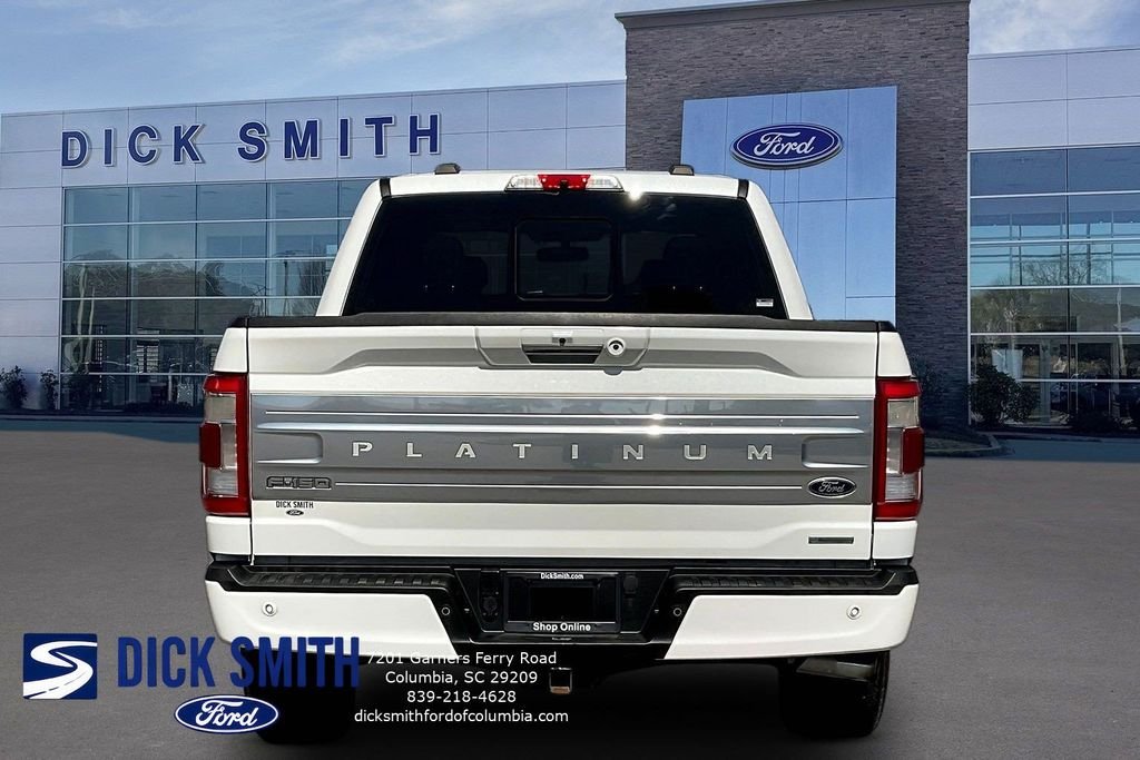 Certified Used 2021 White Metallic Ford Platinum image 5