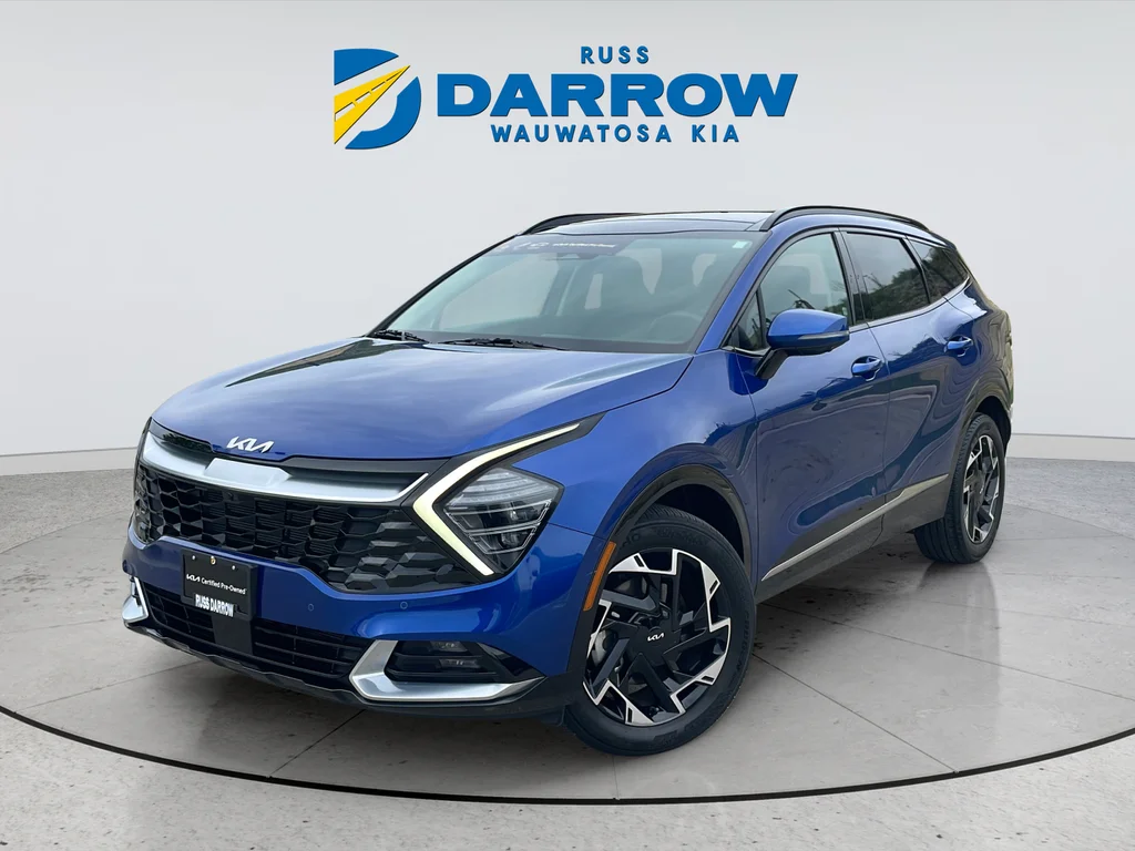 Used 2024 Blue Kia SX-Prestige image 1