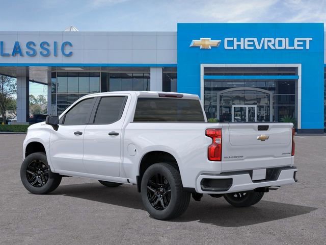 2026 Chevrolet Silverado 1500 Custom White at Classic Elite Chevrolet Hwy 6