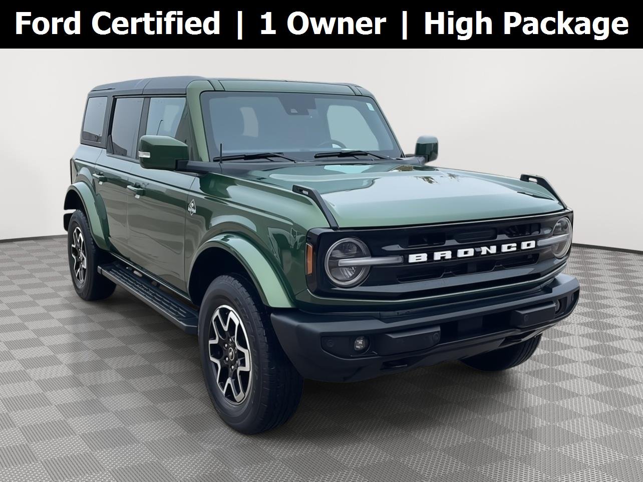 Certified Used 2023 Eruption Green Ford Outer Banks image 1