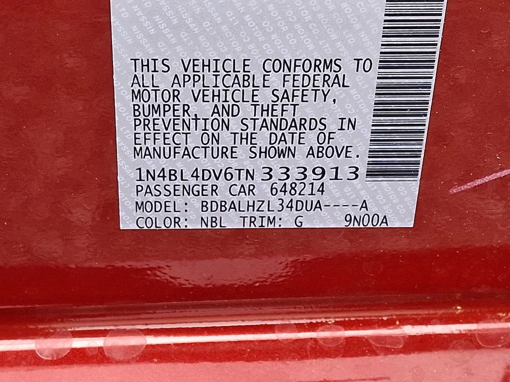 New 2026 Scarlet Ember Tintcoat Nissan SV image 18