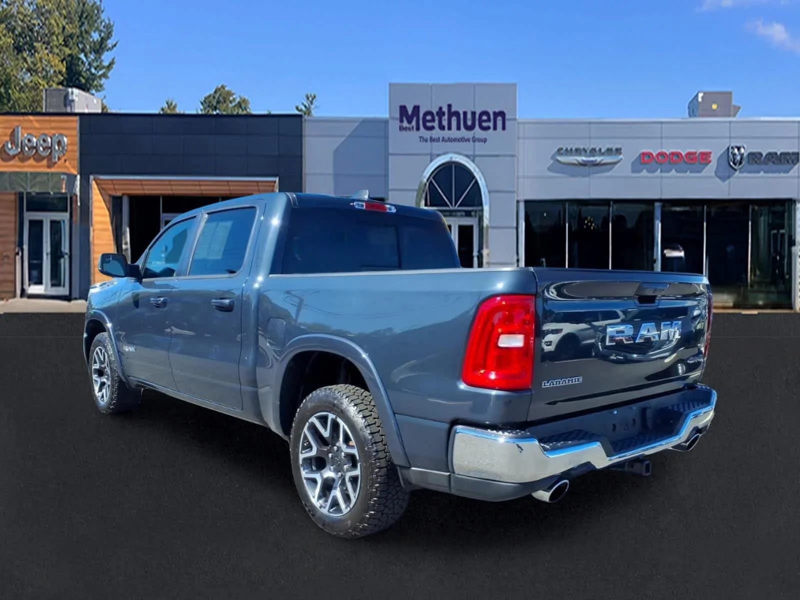 Used 2025 Forged Blue Metallic Ram Laramie image 7