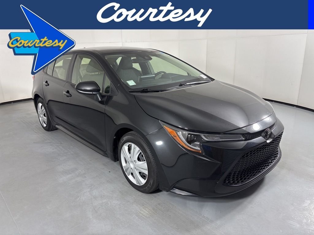 Used 2020 Black Toyota LE image 1