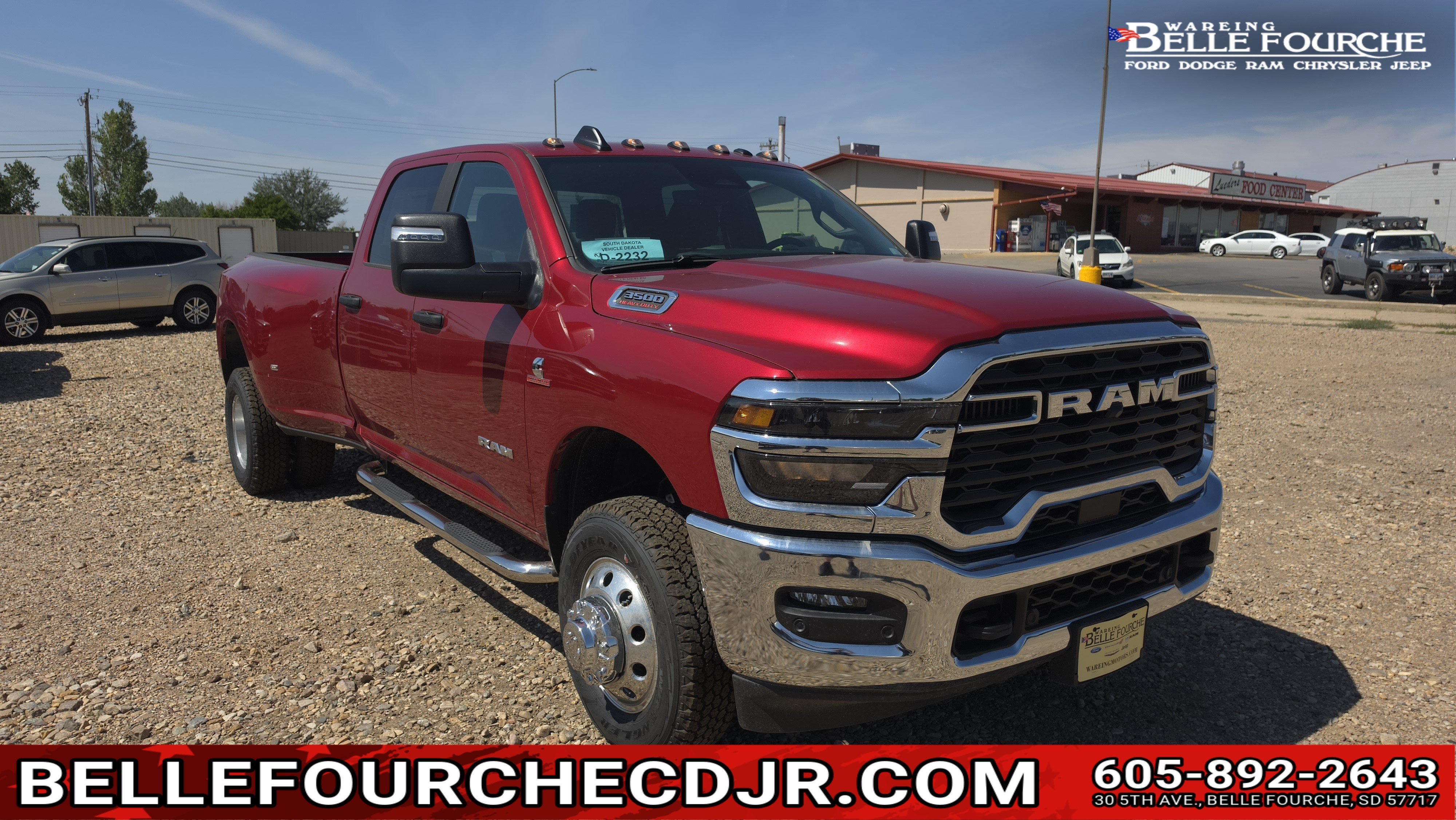 New 2026 Molten Red Pearlcoat Ram Big Horn image 1