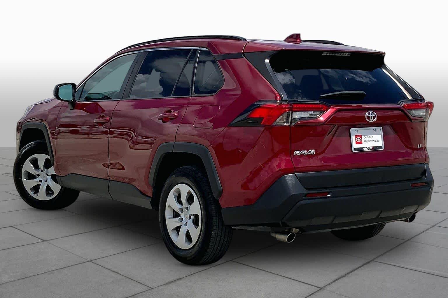 Used 2021 Ruby Flare Pearl Toyota LE image 12