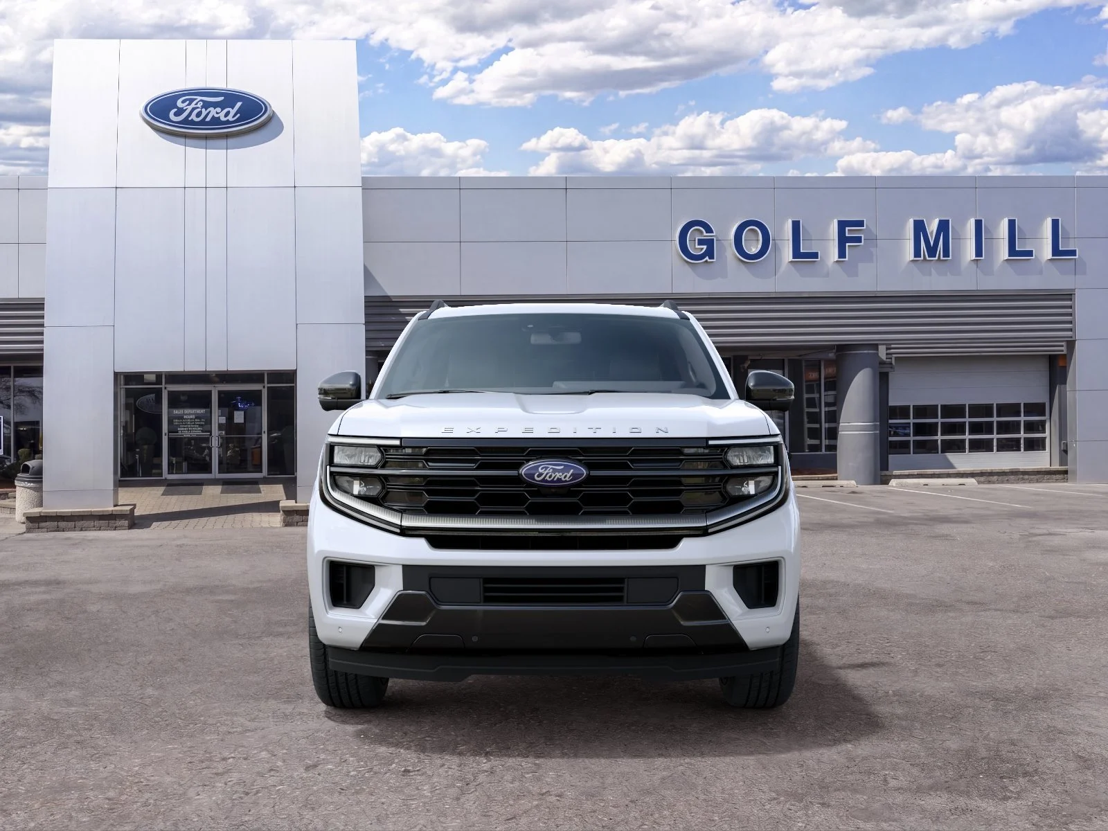 New 2027 Star White Metallic Tri-Coat Ford Platinum image 5
