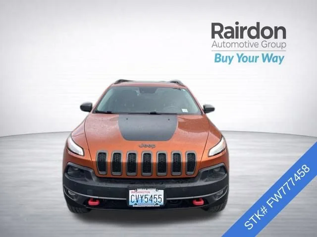 Used 2015 Jeep Cherokee Trailhawk with VIN 1C4PJMBS7FW777458 for sale in Bellingham, WA