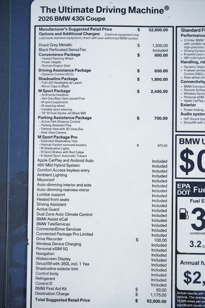 2026 BMW 4 Series 430i - Photo 8