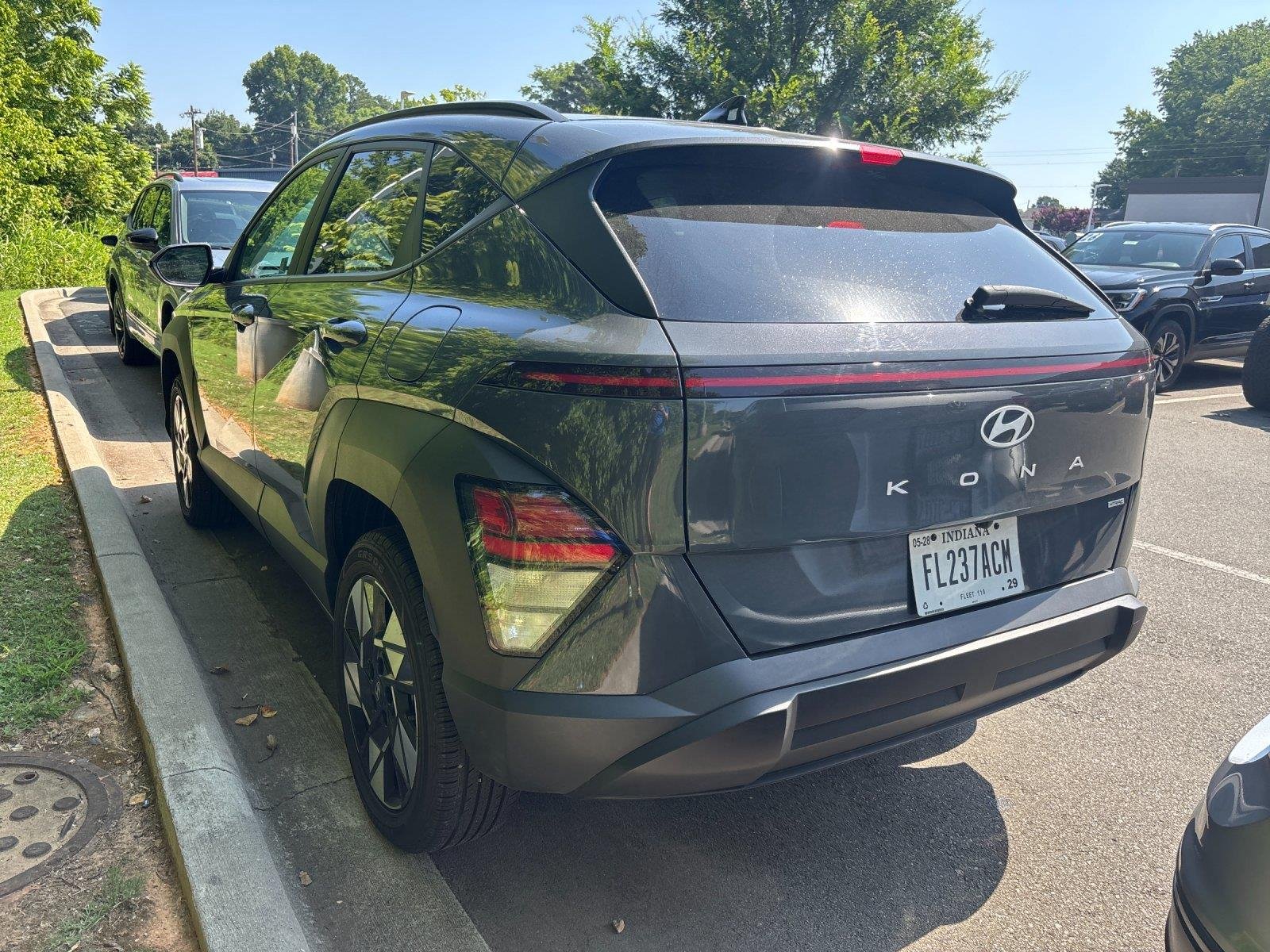Used 2024 Ecotronic Gray Pearl Hyundai SEL image 3