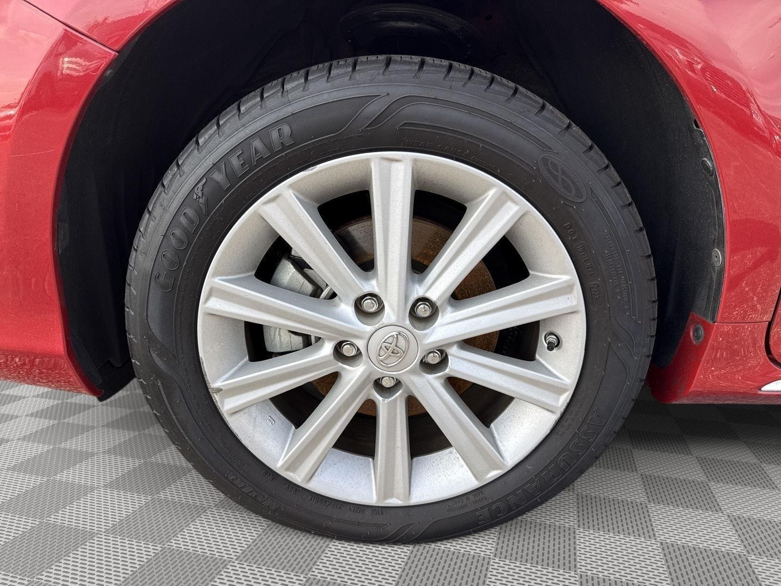 Used 2012 Barcelona Red Metallic Toyota XLE image 11