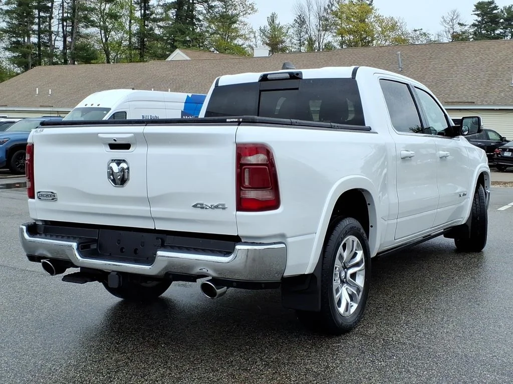 Used 2023 Ivory White Tri-Coat Pearlcoat Ram Limited image 3