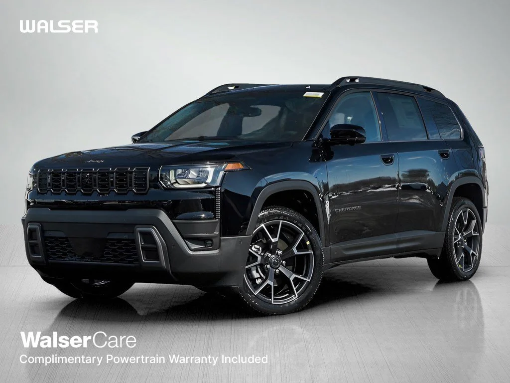 New 2026 Diamond Black Crystal Pearlcoat Jeep Overland image 1