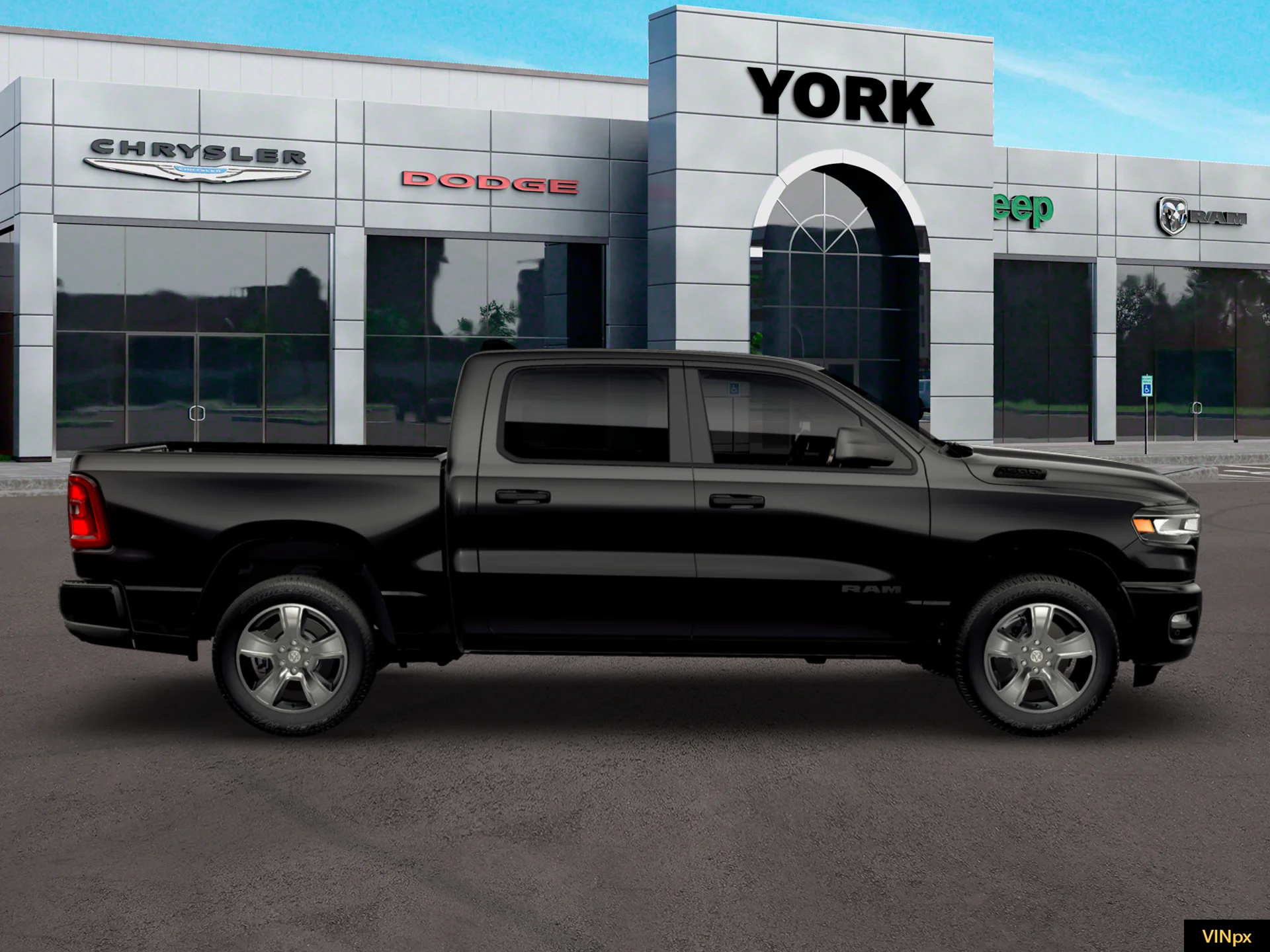 New 2026 Diamond Black Crystal Pearl-Coat Exterior Paint RAM Express image 21